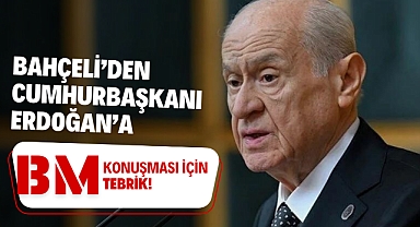 Bahçeli'den Cumhurbaşkanı Erdoğan'a BM Konuşması Sonrası Tebrik!