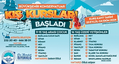 Büyükşehir Belediyesi Konservatuvarı Kış Kurs Kayıtları Başladı