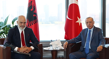Cumhurbaşkanı Erdoğan, Arnavutluk Başbakanı Rama ile görüştü