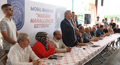 Mobil Başkan’ın Yeni Durağı Selçuklu Mahallesi Oldu.