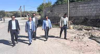 Başkan Özdoğan, Hacılar’daki Altyapı ve Üstyapı Çalışmalarını İnceledi