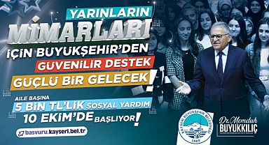 BÜYÜKŞEHİR’İN ÜNİVERSİTEDE ÖĞRENCİSİ BULUNAN AİLELERE 5 BİN TL’LİK SOSYAL YARDIM BAŞVURULARI BAŞLIYOR