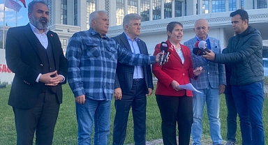 CHP'den bakanlık önünde 'Yenidoğan çetesi' açıklaması