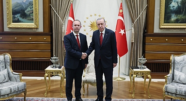 Cumhurbaşkanı Erdoğan, Kuzey Makedonya Meclis Başkanı Gaşi'yi kabul etti