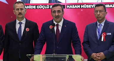 Cumhurbaşkanı Yardımcısı Yılmaz: Savunma sanayimizi hedef alan saldırı muradına eremeyecek