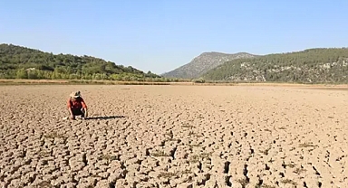Eğirdir'in beslediği Kovada Gölü de kuruyor