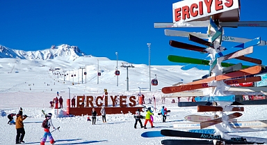 Erciyes, Yabancı Turistlerin Kış Tatilinde Yeni Rotası Oluyor