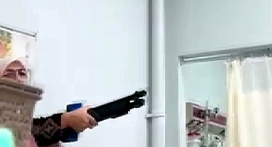 Kahramanmaraş'ta Silahlı Kadın Hastaneyi Bastı: 