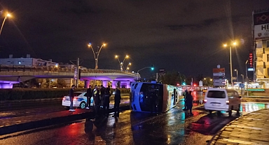 Kayseri'de İşçi Servisi Devrildi: 9 Yaralı