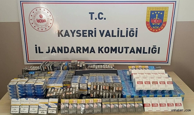Kayseri’de Kaçak Sigara Operasyonu: 64 Karton Ele Geçirildi