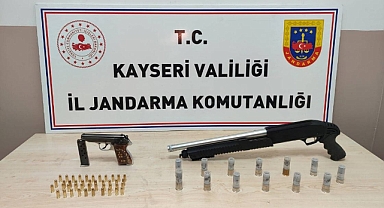 Kayseri'de Silah ve Mühimmat Kaçakçılığı: E.Ç. Yakalandı