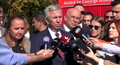 Mansur Yavaş: Terör örgütü liderinin muhatap alınması hukuka aykırıdır