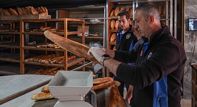 Melikgazi Belediyesi Zabıta Ekiplerinden Ekmek Fiyat ve Gramaj Denetimi