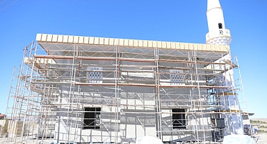 Melikgazi'deki Yunus Emre Camii Çalışmaları Sona Yaklaşıyor