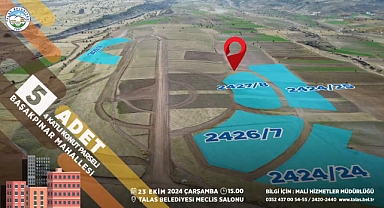 Talas'ta Yatırım Fırsatlarına Saatler Kaldı