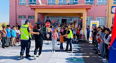 Tomarza'da 265 Öğrenciye Trafik Eğitimi Verildi