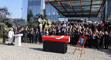 Usta gazeteci Güneri Cıvaoğlu'na veda töreni yapıldı