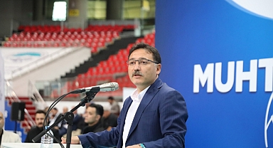 Vali Çiçek ve Başkan Büyükkılıç, Muhtarlar Günü'nde Muhtarlarla Buluştu