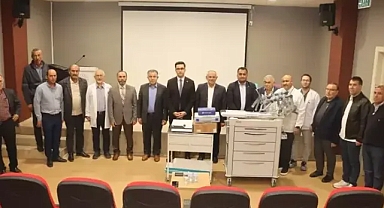 Yahyalı Devlet Hastanesi'ne hayırseverlerden yeni tıbbi cihaz bağışı