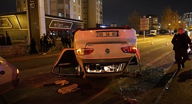 15 Yaşındaki Sürücünün Kullandığı Araç Melikgazi'de Kazaya Neden Oldu: 4 Yaralı