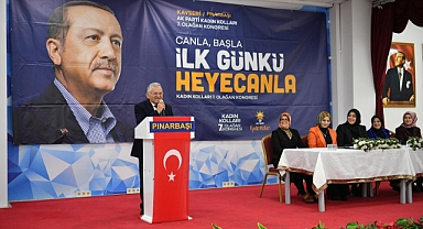Başkan Büyükkılıç, AK Parti Pınarbaşı ve Sarız İlçe Kadın Kolları Kongrelerine Katıldı