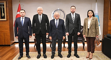 Başkan Büyükkılıç, Cumhur İttifakı Ortağı MHP Heyetini Ağırladı