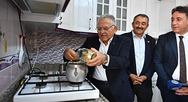 Başkan Büyükkılıç, Soysallı Mahallesi’nde Doğal Gaz Ateşinde Çay Demleyip Vatandaşlarla Buluştu