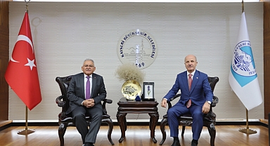 Başkan Büyükkılıç, YÖK Başkanı Özvar’ı Kayseri’de Ağırladı