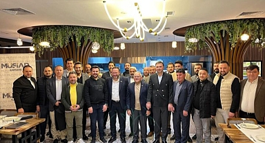 Büyükşehir Belediye Başkanı Büyükkılıç, MÜSİAD'ın Yeni Üyeleriyle Buluştu: 