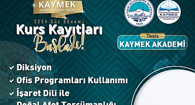 Büyükşehir KAYMEK’te Yeni Kurslara Kayıtlar Başladı