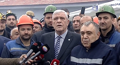 Dervişoğlu, Çayırhan Termik Santrali'nde eylem yapan işçileri ziyaret etti