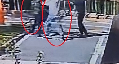 Eski yönetici, binanın yeni yöneticisi kadına yumruk attı; o anlar kamerada