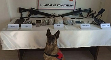 Gaziantep’te, toprağa gömülü 4 kilo uyuşturucu ele geçirildi