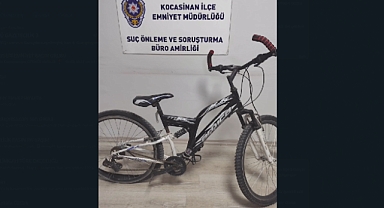 Kayseri'de Bisiklet Hırsızlığı Şüphelisi Kısa Sürede Yakalandı, Çalıntı Bisiklet Sahibine Teslim Edildi
