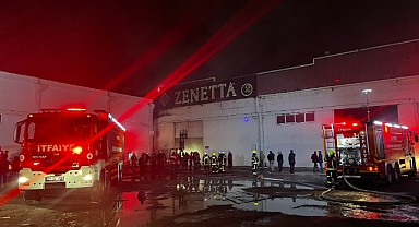 Kayseri OSB'de 2. Yangın: Kayseri'de mobilya fabrikasında çıkan yangın korkuttu