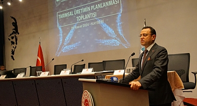 Kayseri'de Tarımsal Üretim Planlaması Masaya Yatırıldı: 