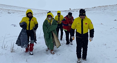 Kayseri'de Yaylada Mahsur Kalan Çoban 24 Saat Sonra Kurtarıldı: 