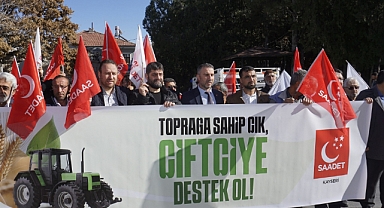 Saadet Partisi’nden Tarım Sektörüne Destek Çağrısı: “Çiftçilerin Yalnızlığına Son Vereceğiz”