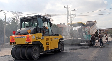 Talas Belediyesi’nden Alaybeyli Meydanına Modern Dokunuş