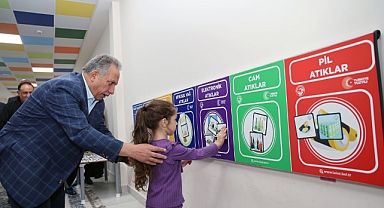 Talas'ta Türkiye'de Bir İlk: Sıfır Atık Eğitim Seti Okul Öncesi Öğrencilere Çevre Bilincini Aşılıyor