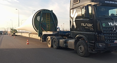 Türkiye’nin İlk Toplu Ulaşım RES Projesinde Büyük Adım: Dev Türbin Sevkiyatı Başladı