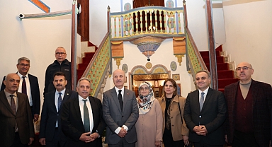 YÖK Başkanı Prof. Dr. Erol Özvar, Yaman Dede Kültür Evi’ni Ziyaret Etti