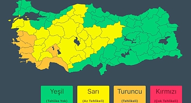 AFAD'dan sağanak ve fırtına uyarısı