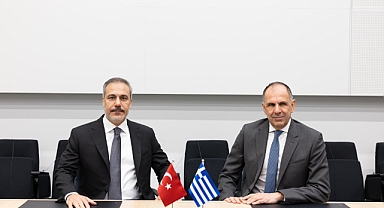 Bakan Fidan, Yunan mevkidaşı Gerapetritis ile bir araya geldi