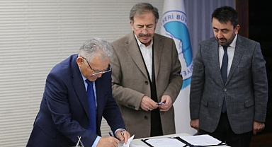 Başkan Büyükkılıç ve Hayırsever Birdal’dan Anlamlı İş Birliği: Muhittin Birdal Camii İçin Protokol