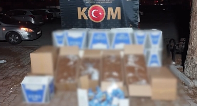 Kaçak Tütün Operasyonu: 200 Bin Dal Makaron Ele Geçirildi!
