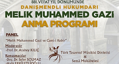 Kayseri Büyükşehir’den Melik Muhammed Gazi’yi Anma Programı