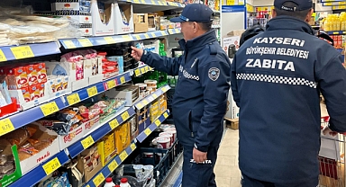 Kayseri Büyükşehir Zabıtası, 1 Ayda 1250 Denetim ile Şehir Huzurunu Güvence Altına Aldı