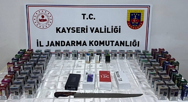 Kayseri’de Kaçakçılığa Darbe! 200 Bin TL’lik Kaçak Ürün Ele Geçirildi