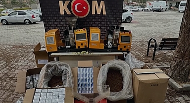 Kayseri’de Kaçakçılıkla Mücadele: 59.800 Dal Makaron ve 15 Kilogram Tütün Ele Geçirildi